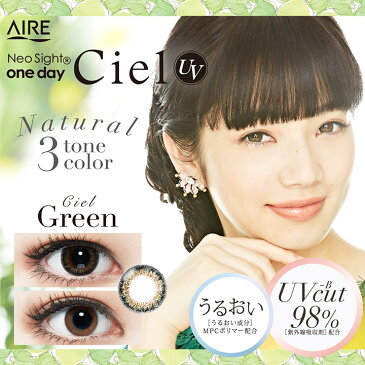 【送料無料】【YM】アイレ ネオサイトワンデーシエルUV Neosight 1day Ciel UV　2箱セット (1箱30枚入り)