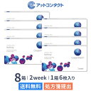 【送料無料】バイオフィニティ 8箱セット（1箱6枚入り）（両眼12ヶ月分） / 2週間交換 / クーパービジョン / バイオフィニティ / コンタクトレンズ / クリアレンズ / 2weekタイプ