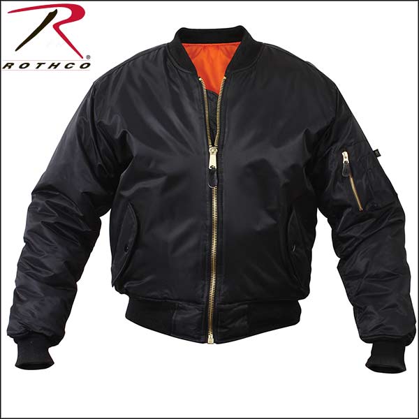 ロスコ ma−1 フライトジャケット メンズ MA1 ジャケット Rothco MA-1 FLIGHT JACKET フライトジャケット ブラック メンズ MA-1 Flight Jacket 7324 彼氏 男性向け