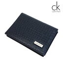 カルバンクライン 名刺入れ（メンズ） カルバンクライン CALVIN KLEIN CK 名刺入れ メンズ カードケース カード入れ 名刺ケース 名刺 カード ビジネス 海外正規品 プレゼント ギフト 誕生日 クリスマス 贈り物 父の日 ブランド ブラック 31ck200001-bk