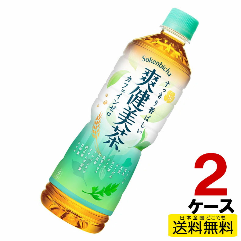 爽健美茶 PET 600ml 24本