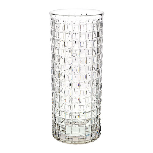 割れないガラス 花瓶 花びん かびん 花器 花立 シンプル インテリア おしゃれ 北欧 和風 クリア 透明フラワーベース 安全 耐衝撃 PVクリスタMOSAIC 14.5xH35 ホワイエ fs2300152 [3]