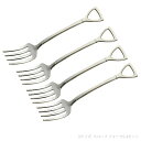 セイラス SALUS スコップ フォーク 4本セット S シャベル 職人 プレゼント カトラリー 食器 おしゃれ ブランド fssal-scoop-fork-s...