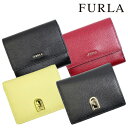 フルラ 革財布 レディース フルラ FURLA 財布 二つ折り財布 折財布 レディース バビロン BABYLON サフィアーノレザー カーフレザー 本革 ブラック レッド ロゴ ブランド ミニ財布 furla-sw1 pcy8uno-b3 pdf7aco-ar