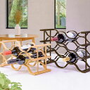 グディ GUDEE ワインラック 6本用 ワイン収納 保管 竹 おしゃれ WAVI Wine rack 6-bottle ナチュラル ブラウン GudeeLif...