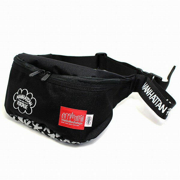 マンハッタンポーテージ Manhattan Portage ウェストバッグ XS ショルダーバッグ ボディバッグ ウエストポーチ Brooklyn Bridge Waist Bag Eric Haze ブラック ブランド メンズ