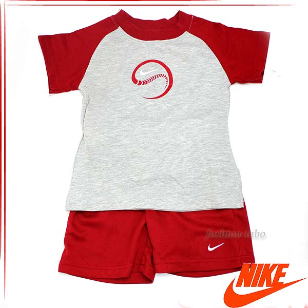 【楽天スーパーSALE特価】NIKE ナイキ Tシャツ パンツ 2ピースセットアップ ベビー服 668809 ブランド