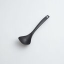 ナイロンミニお玉 目盛り付き お玉 おたま 小 サンクラフト ナイロンキッチンツール キッチン雑貨 おしゃれ シンプル ブラック SUNCRAFT GF-13B