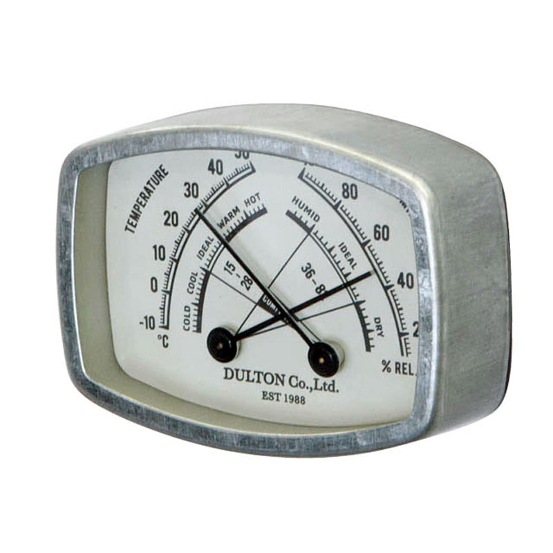 温度計・湿度計 湿温度計 ダルトン サーモ ハイグロメーター K925-1284 レクタングル コンフォート マグネット付 シ…