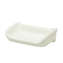 【DULTON PORCELAIN BIG SOAP DISH】 ●タイプ：L ●サイズ：幅242×奥行135×高さ80mm ●素材：ポーセリン ●付属品：取付用ビス×2 ●原産国：中国 ●北海道、沖縄、離島への配送は荷物中継料が別途かかります。 古くから欧米のホテルやバスルームで愛されてきたかの様な、タイムレスなデザインの磁器製ハードウェア。クラシックで温かみのある質感に心落ち着きます。自然体で気取らないフォルムは日常の風景に溶け込み、清潔感と豊かさを加えてくれます。なんて事のない日々のルーティンに少しの癒しを。