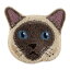 マット チェアパッド チェアマット スミノエ NEKOKAO ネコカオ ポイント 猫柄 日本製 洗える 防ダニ すべり止め 床暖房対応 3,740円