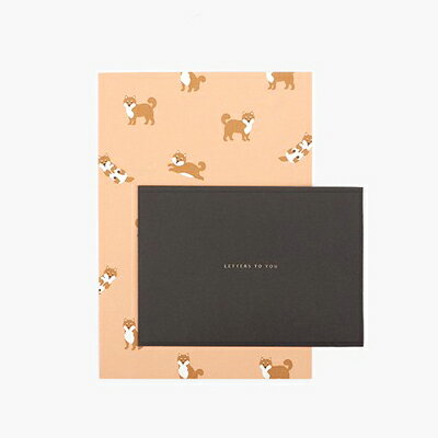 レターセット 柴犬 08 Shiba【メール便対応可能】しばいぬ シバイヌ 封筒 便箋 雑貨 手紙 レター セット エンヴェロープ ステーショナリー 文房具 ナ...