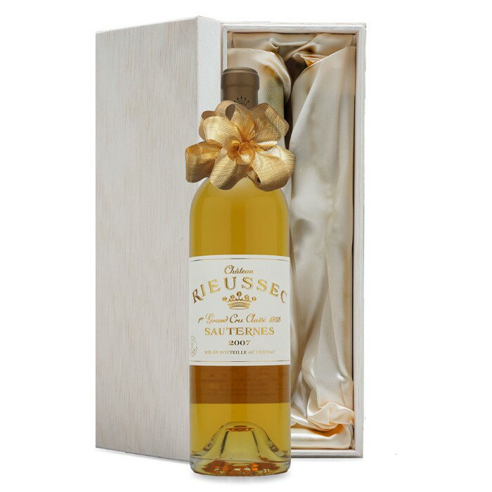 2007年 生まれ年 白ワイン シャトーリューセック 甘口 平成19年 男性 女性 誕生日プレゼント ワインセット 木箱入