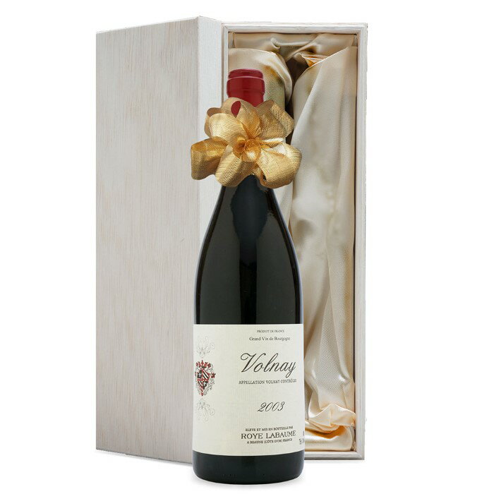 20歳お祝い 2003年 生まれ年 赤ワイン ロワ ラボーム ヴォルネイ 辛口 平成15年 男性 女性 誕生日プレゼント ワインセット 木箱入のサムネイル