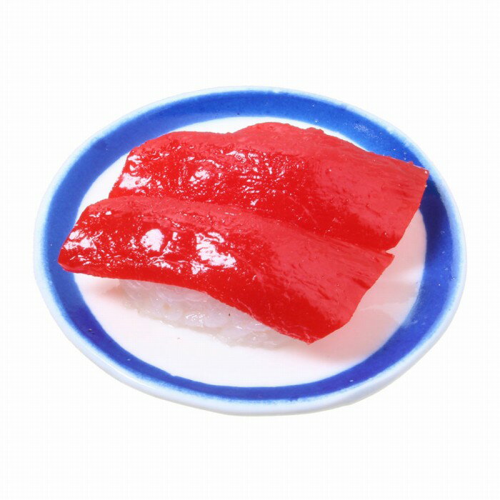 食品サンプル屋さんのマグネット（回転寿司：まぐろ）食品サンプル ミニチュア 雑貨 食べ物 お寿司 外国 土産 リアルのサムネイル