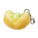 食品サンプル屋さんの3wayアクセサリー(じゃがバター)食品サンプル スマホ スマートフォン ガラケー iPhone Android 雑貨 食べ物 イヤホンジャ...