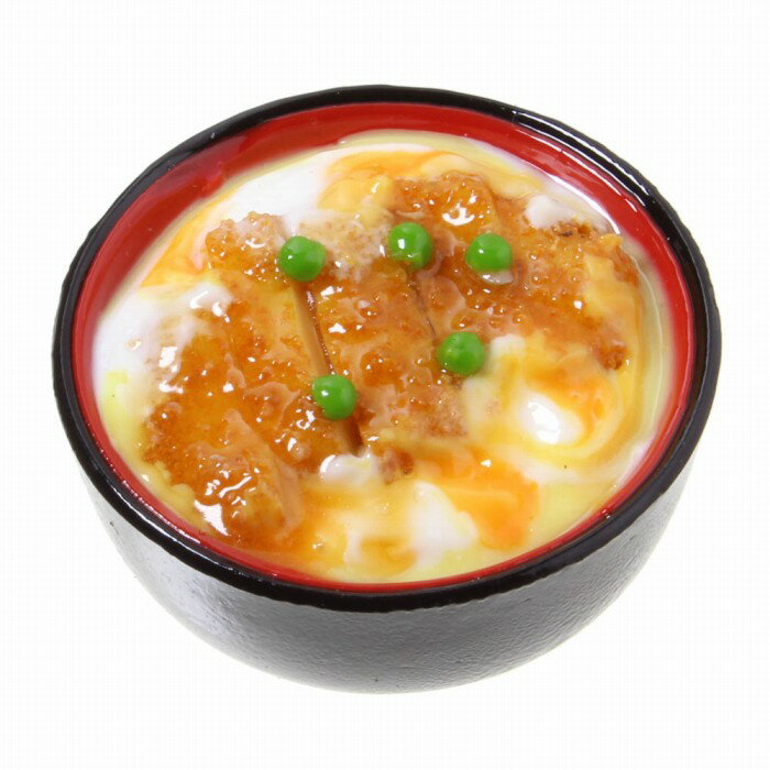 【メール便不可】食品サンプル屋さんのマグネット（カツ丼）食品サンプル ミニチュア 雑貨 食べ物 かつ ...