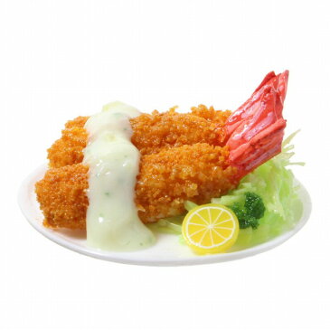 【メール便不可】食品サンプル屋さんのマグネット(エビフライ)食品サンプル ミニチュア 雑貨 食べ物 海老フライ 外国 土産 リアル
