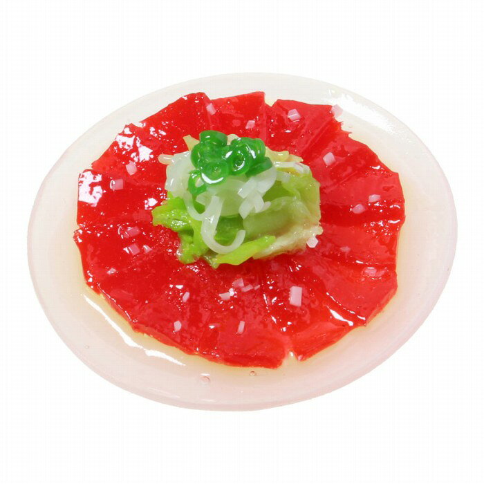 樂天商城 - 食品サンプル屋さんのマグネット（マグロのカルパッチョ）食品サンプル ミニチュア 雑貨 食べ物 まぐろ 鮪 外国 土産 リアル