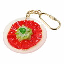 食品サンプル屋さんのキーホルダー(マグロのカルパッチョ)食品サンプル キーホルダー 雑貨 食べ物 まぐろ 海外 土産 プレゼント