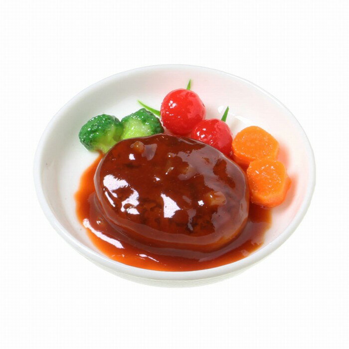 Rakuten - 食品サンプル屋さんのマグネット（煮込みハンバーグ）食品サンプル ミニチュア 雑貨 食べ物 レストラン 外国 土産 リアル