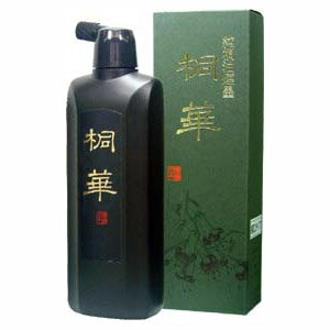 【墨運堂】 墨液 桐華 中濃墨 500ml 『墨汁 墨液 液体墨 書道用品』 11821 1