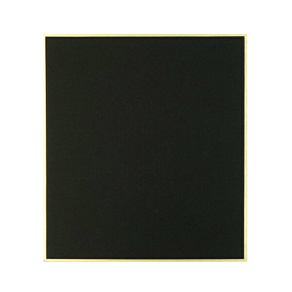 寸松庵色紙 1/4色紙 黒 10枚 121×136mm 『書道用品 書画 水墨画 色紙 京都府知事指定伝統工芸品』