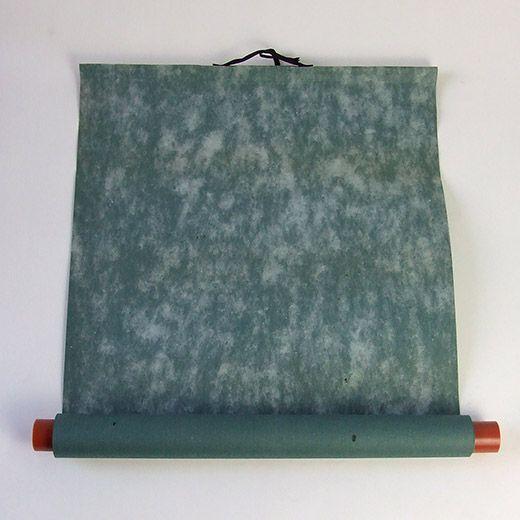 三枚判用 仮巻 雲花 上 「書初め 書き初め 展示 保存 持ち運び 書道用品」