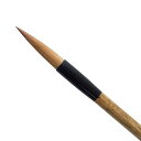 書道筆 漢字条幅用 太筆 静雅 小 8mm×41mm いたち毛 茶毛 毛筆 習字 書道用品(3)