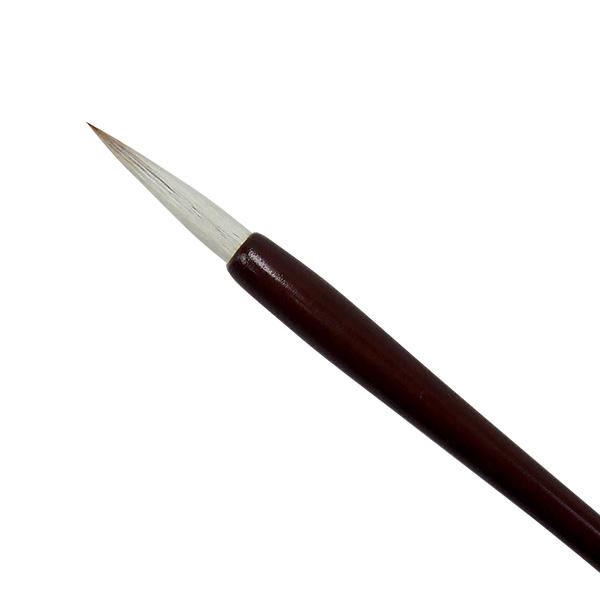 Rakuten - 書道筆 仮名用 小筆 貉毫筆 小 5mm×28mm ムジナ 細筆 毛筆 習字 書道用品
