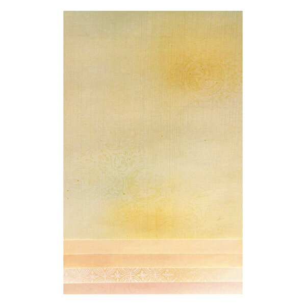 新料紙 夕桐 5色セット 『細字 書道用品 加工紙 和紙 かな 仮名 習字 臨書』AG18