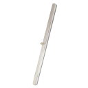 鉄文鎮 条幅用 ツマミ付 小 300mm 395g 「書道用品 ペーパーウエイト 書道文鎮 メッキ」KE21