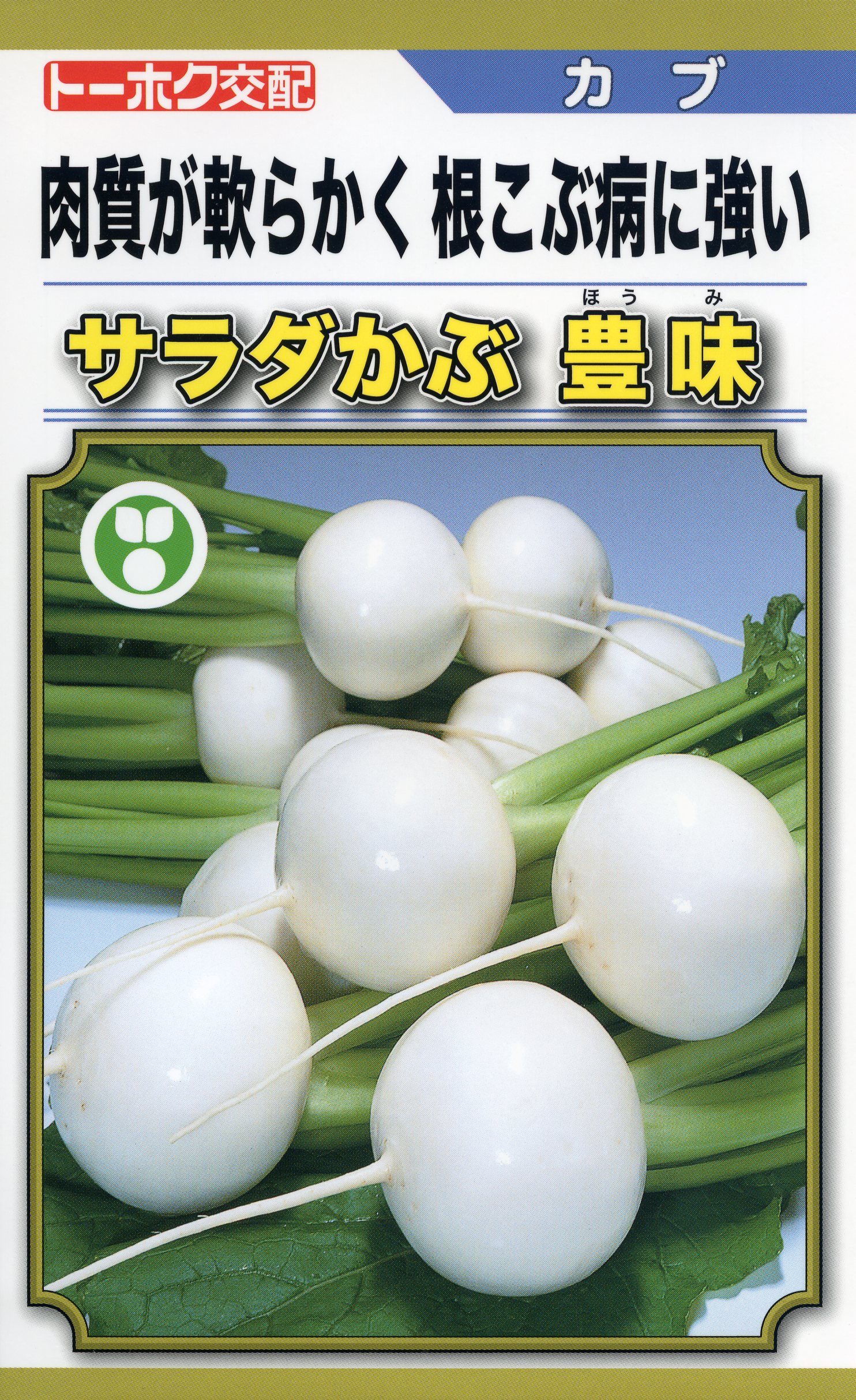 Rakuten - カブ 種 サラダカブ豊味 トーホク おいしい 種類 家庭菜園 プロ向け 大袋 小袋 農家 セレクト