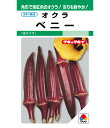 オクラ 種 ベニー タキイ 種苗 おいしい 種類 家庭菜園 プロ向け 大袋 小袋 農家 セレクト