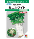 セロリ 種 ミニホワイト タキイ 種苗 家庭菜園 プロ向け 大袋 小袋 農家 セレクト たね タネ セルリー