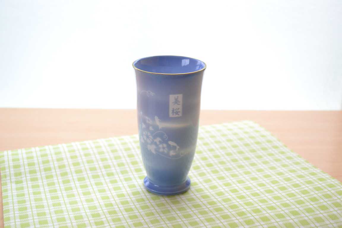 ■涼しげな青・陶磁器の和CAFEカップ送料無料 【RCP】05P09Jul16
