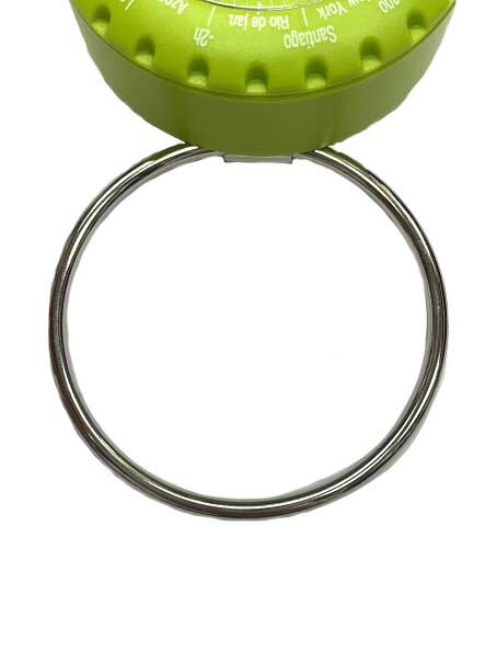 ATOP WORLD TIME ALARM CLOCK グリーン×オレンジ [3]