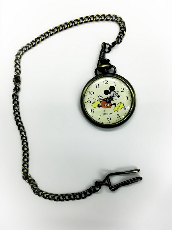 新品のディズニー懐中時計です サイズ 直径４５ｍｍ 高さ５６ｍｍ 最大 オフ ディズニー 厚さ１１ｍｍ 鎖の長さ３５ｃｍ ミッキーマウス懐中時計