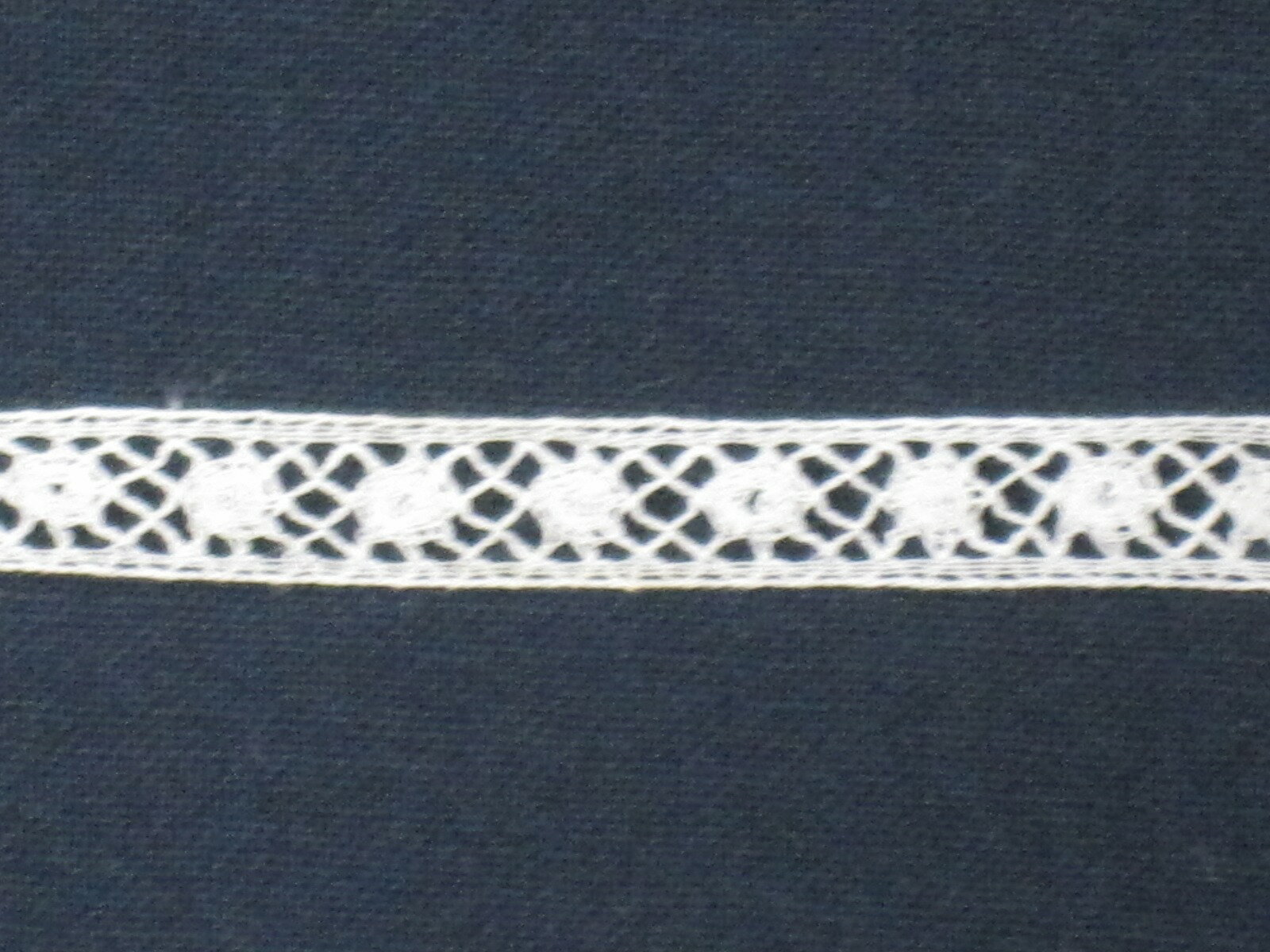 生成りレース0.6cm幅　送料無料