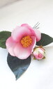 *misuzu* やぶ椿(桃) Tsubaki 髪飾りセット 七五三 成人式 前撮り結婚式 和装 着物 袴 節句 浴衣 卒園式