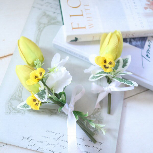 チューリップの親子コサージュ 卒業式 入学式 謝恩会 成人式 発表会 292