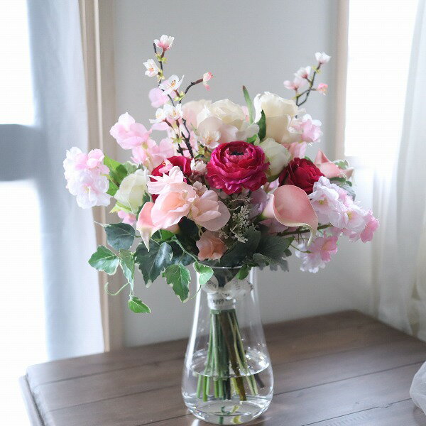 マジカルウォーター　桜　カラー　枯れずに飾れる　魔法の水　サロン　開店　記念日　199