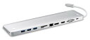 USB-C 10 in 1ドッキングステーション UH3234【HDMI/DisplayPort/VGA USB3.1×3(BC1.2×1)SD / MMC /...