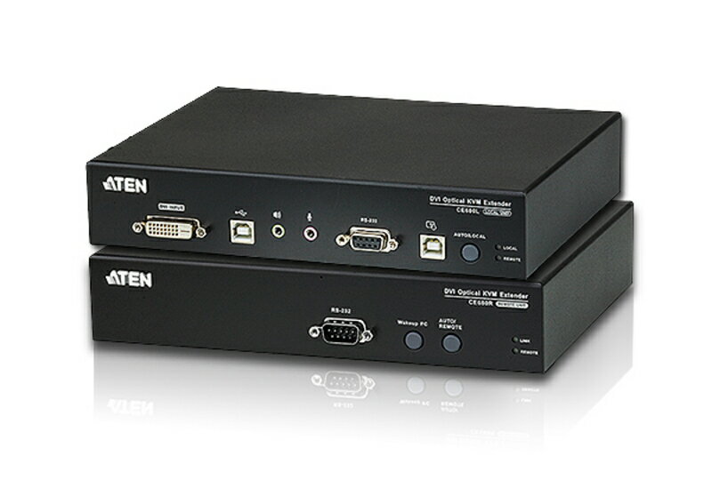 【送料無料】【3年保証】ATEN 光ファイバーDVI/USB KVMエクステンダー 【CE690】