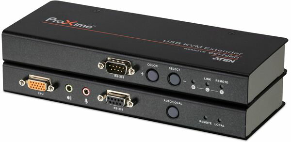 【送料無料】【3年保証】ATEN オーディオ対応 USB KVM エクステンダー [デスキュー機能付き] 【CE770】Local/Remoteセット 最大300m延長可能