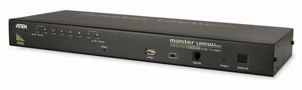 【送料無料】【3年保証】 ATEN 8ポート PS/2 - USB両対応 KVMP スイッチ 【CS1708A】