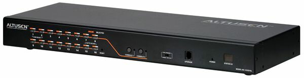 【送料無(wú)料】【3年保証】 ATEN 2ユーザー対応 16ポート Cat5タイプ KVMスイッチ 【KH2516A】