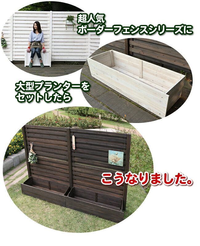 【スーパーセール期間中は15%OFFクーポン】ボーダーフェンス付 菜園プランターカバ...