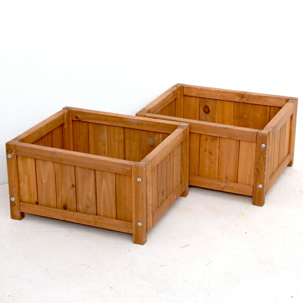 デッキ風縁台用 プランター2個セット 屋外 キャンプ おうちカフェ ベランピング ssdep-2lb45