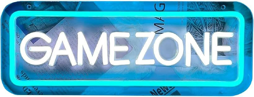 バリエーションコード : 2b9o9xs28w商品コード2b9o91u9y4商品名GAME ZONE サインランプ ゲーミングライト ゲーム部屋 ネオン管 ネオンサイン 壁掛け BoonoカラーGAME ZONE ブルー「 GAME ZONE サインランプ」 「GAME ZONE サインランプ」で、プロフェッショナルでオシャレな雰囲気を自宅や店舗で実現。壁掛けタイプで、どんな場所にも簡単に設置可能です。オン・オフも簡単操作。明るさは10段階調整可能。「ネオンライト 壁掛け 」 ネオンライトの壁掛けで、理想のでゲーム空間を演出。ゲーム部屋はもちろん、仕事部屋、店舗の装飾に 適です。店舗のディスプレイや撮影用背景としてもおすすめです。「ゲームゾーン ライト」 シンプルでありながらインパクトのあるデザイン。 ライトの輝きが、あなたのお部屋をの一気にゲーミング空間に引き上げます。より一層ゲームに没頭できることでしょう。「ネオンサイン ネオン管」 耐久性のあるネオン管風 を採用し、長寿命で省エネ設計。電源はUSB接続で、場所を選ばず使えるのもポイントです。「GAME ZONE サインランプ 仕様」 〇サイズ：幅40x高さ15x奥行1.5cm 〇付属品：壁掛け用フックx2個、壁吊り用チェーンx1本 〇USBケーブル長さ約1.9M（＊USB給電方式 、別途USB接続のコンセント口をご用意ください）＊モニターの環境により、色の見え方に若干差が生じる場合がございます。※ 他ネットショップでも併売しているため、ご注文後に在庫切れとなる場合があります。予めご了承ください。※ 品薄または希少等の理由により、参考価格よりも高い価格で販売されている場合があります。ご注文の際には必ず販売価格をご確認ください。※ 沖縄県、離島または一部地域の場合、別途送料の負担をお願いする場合があります。予めご了承ください。※ お使いのモニタにより写真の色が実際の商品の色と異なる場合や、イメージに差異が生じることがあります。予めご了承ください。※ 商品の詳細（カラー・数量・サイズ 等）については、ページ内の商品説明をご確認のうえ、ご注文ください。※ モバイル版・スマホ版ページでは、お使いの端末によっては一部の情報が表示されないことがあります。すべての記載情報をご確認するには、PC版ページをご覧ください。